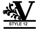 Letter V Monogram 