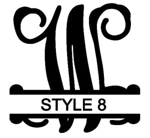 Image of Letter W Monogram 