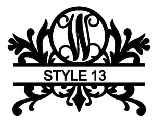 Image of Letter W Monogram