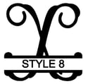  Letter X Monogram 