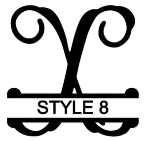 Image of  Letter X Monogram 