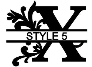Image of  Letter X Monogram 