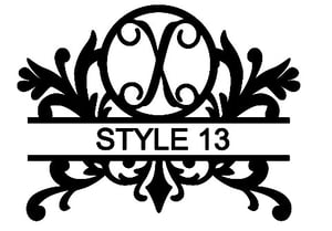 Image of Letter X Monogram