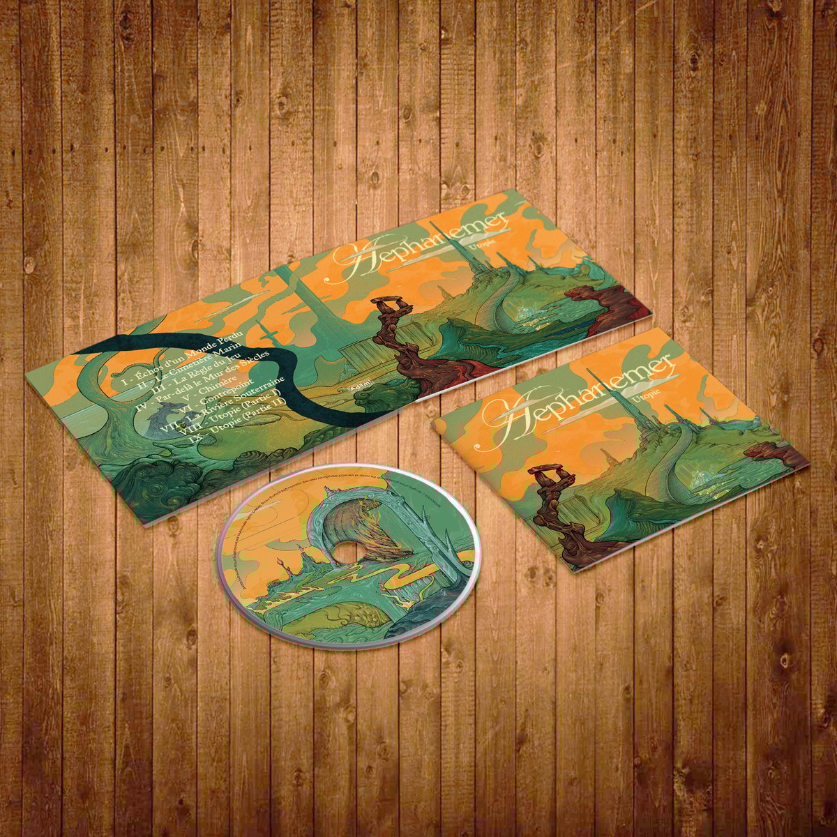 Image of Utopie - Digipak CD