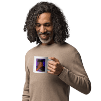 Image 4 of Pray and Release Double Print White glossy mug