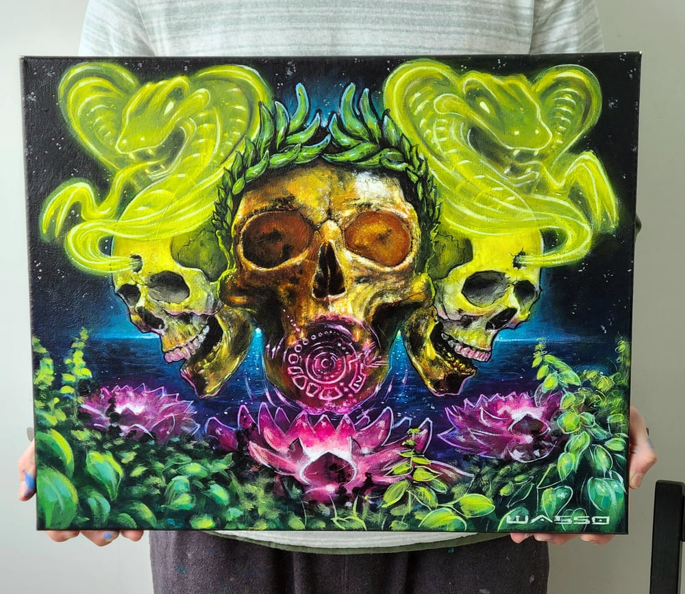 Image of "The Curse" Original Painting