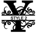 Letter Y Monogram 