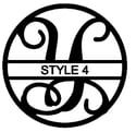 Letter Y Monogram 