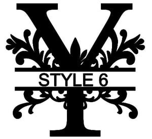 Image of Letter Y Monogram 