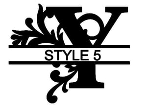 Image of Letter Y Monogram 