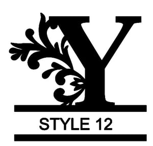 Image of Letter Y Monogram 