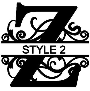Image of Letter Z Monogram 