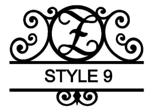 Image of Letter Z Monogram 
