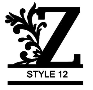 Image of Letter Z Monogram 