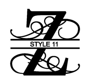 Image of Letter Z Monogram 