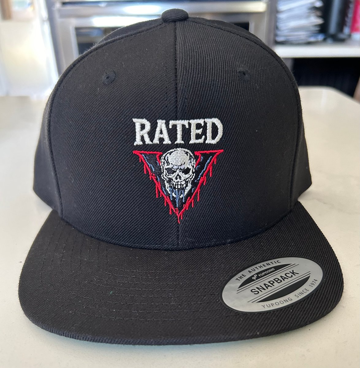 Rated V “Venom Drip” Snapback (Black) | RatedV