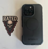 Image 2 of Rated V “Venom Drip” Skull Sticker