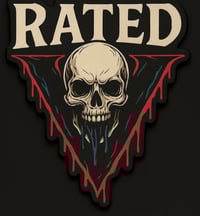 Image 3 of Rated V “Venom Drip” Skull Keychain