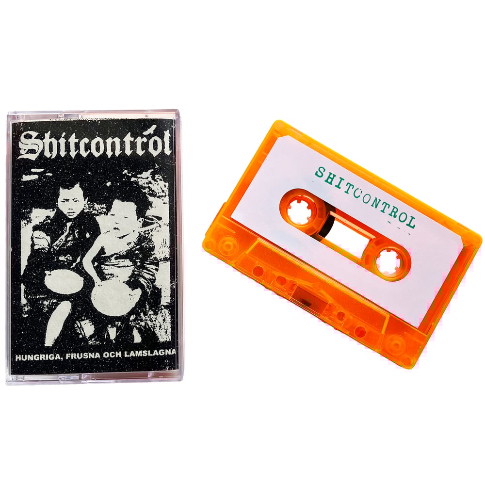 Image of SHITCONTROL- "HUNGRIGA, FRUSNA OCH LAMSLAGNA" cassette