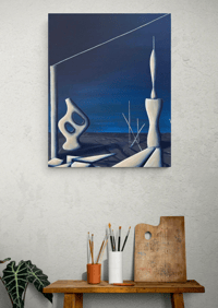 Image 2 of "Isolation" Original Canvas