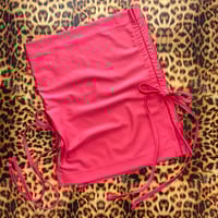 Image 1 of *:･Ruched Crop ☆ NEW ☆ Coral Pink ੈ✩‧₊˚