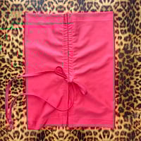 Image 3 of *:･Ruched Crop ☆ NEW ☆ Coral Pink ੈ✩‧₊˚