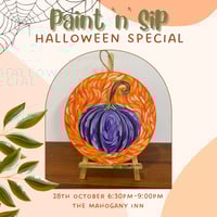 Halloween Special Paint 'n' Sip @ Mahogany Inn