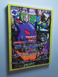 Image 2 of chain smoking cigarettes & judge judy reruns (original painting)