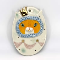 Orange Cat Wall Piece 