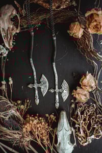 Image 1 of war Axe necklace