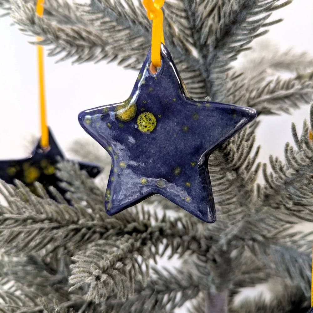 Image of Blue Star Ornament