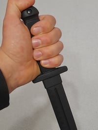 Image 3 of PAIR - Plastic Training Knife Dagger Polypropylene Martial Arts Sparring Durable