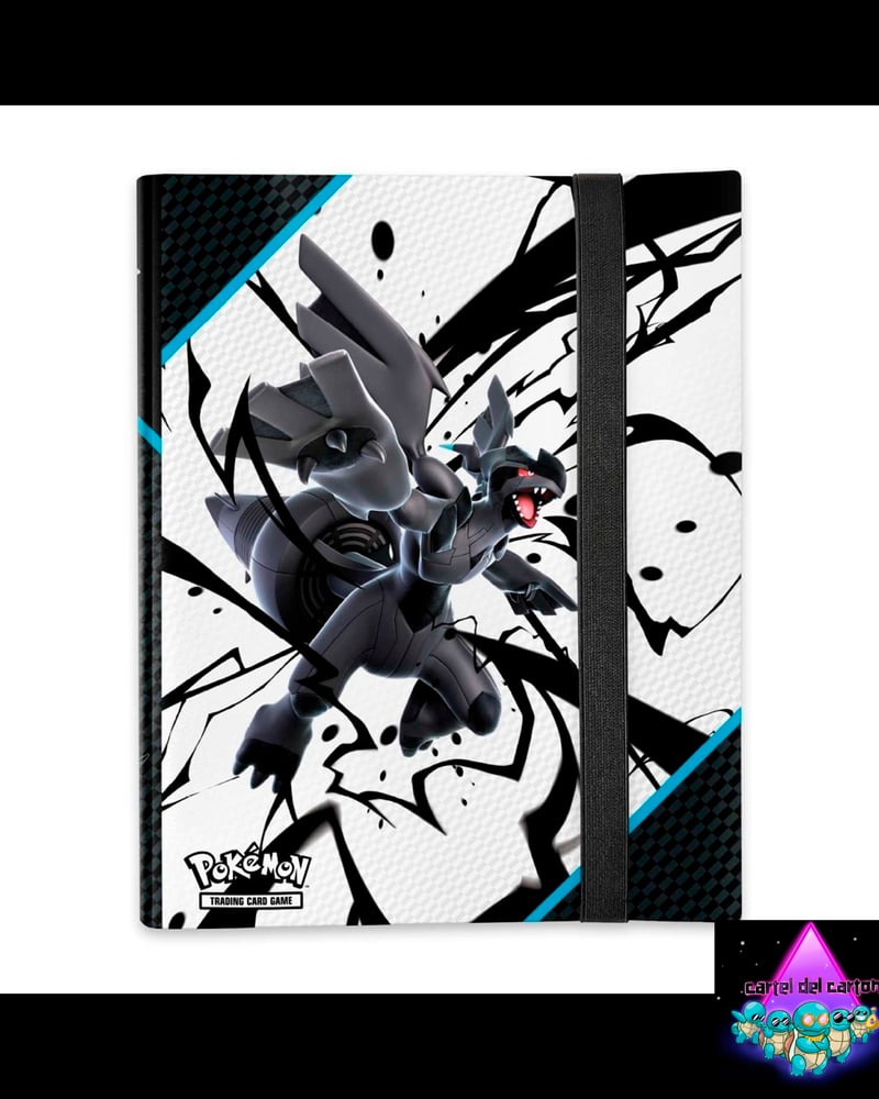 Image of Scarlet & Violet Black bolt 9 pocket premium Binder