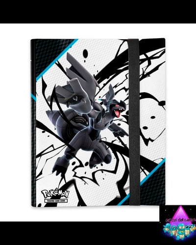 Image of Scarlet & Violet Black bolt 9 pocket premium Binder