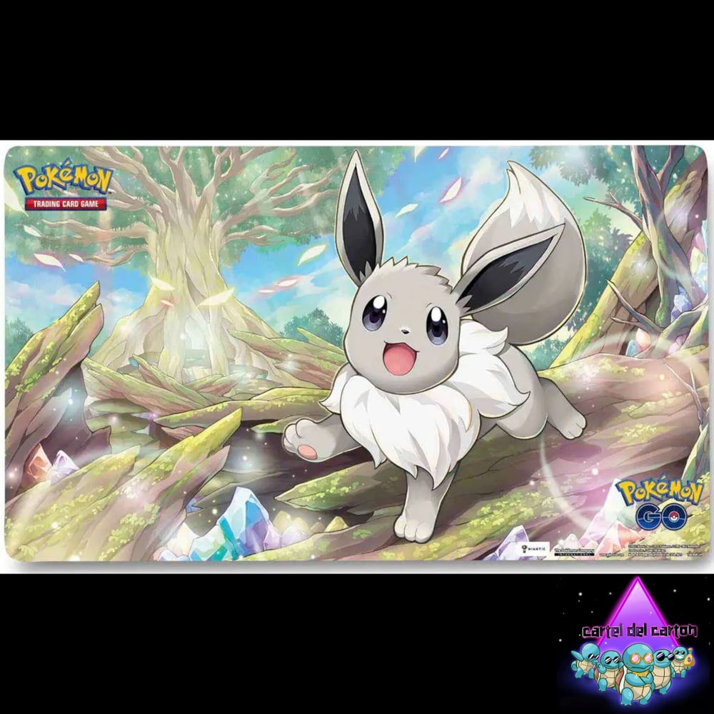 Image of Radiant Eevee Official Pokemon GO Playmat