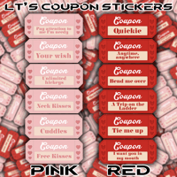 Image 1 of LT's Coupon Stickers - 3" Vinyl Stickers