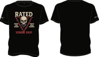 Image 1 of Rated V “Venom Drip” Unisex Tee