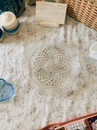 Image 1 of crystal clear dish