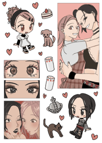 Image 1 of ♡ hey, nana... ♡ [sticker]
