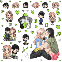 Image 2 of ♪ u r the music in me ♪ [sticker]