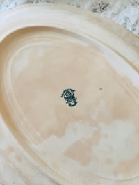 Image 3 of antique china platter