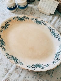 Image 2 of antique china platter
