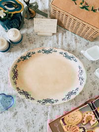Image 1 of antique china platter