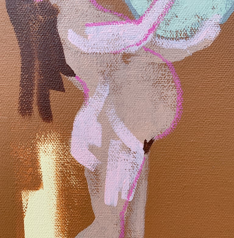 a song to raise a mountain (original painting) ON CANVAS Image 8