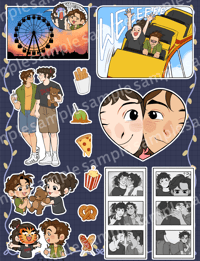 COUNTY FAIR DATE STICKER SHEET (PRE-ORDER)