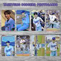 Taehyung Dodgers Photocard Set of 8