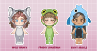 Image 3 of SPICY SIX ANIMAL KEYCHAINS (PRE-ORDER)