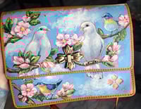 Custom painted purse