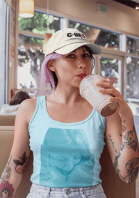 Image 4 of "C-UNiT ... slippery when wet" Cap