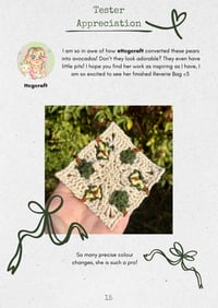 Image 4 of Pear Grove Granny Square Pattern - DIGITAL PDF INSTRUCTIONS 